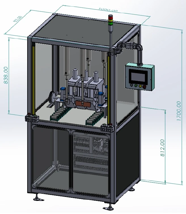 Custom machine CAD design shown in the MICTROL company profile